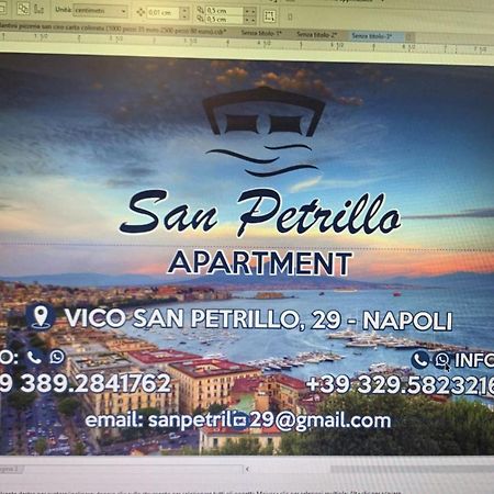 San Petrillo Apartment Neapol Exteriér fotografie